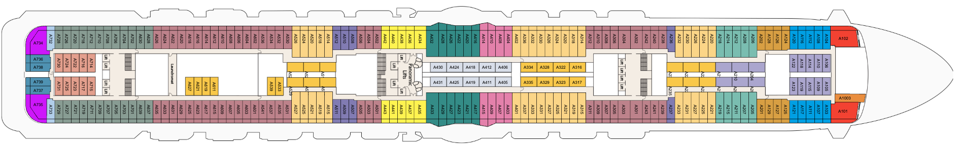 Princess Cruises Royal Princess Deck 12.png